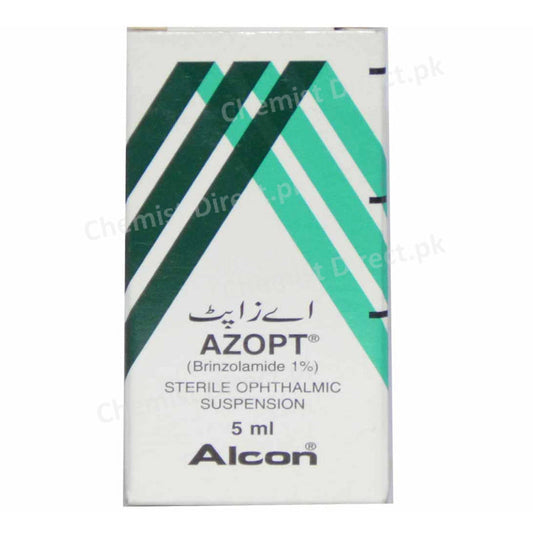 Azopt Eye Drops 1% 5ml Alcon Pharma Anti-Glaucoma Brinzolamide