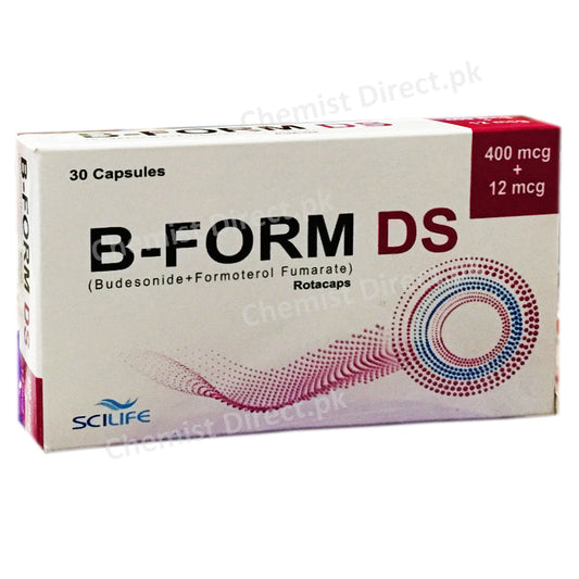 B-Form Ds 400Mcg+12Mcg Capsule Medicine