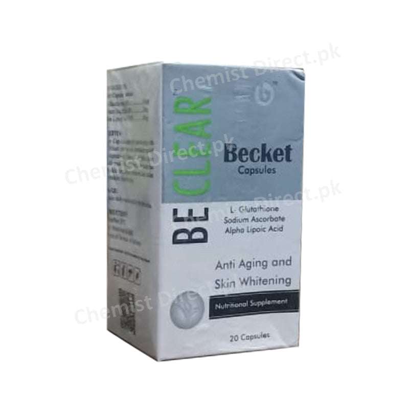 Be Clear Becket Cap Medicine