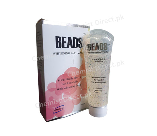 Beads Whitening Face Wash 120Ml Face Wash