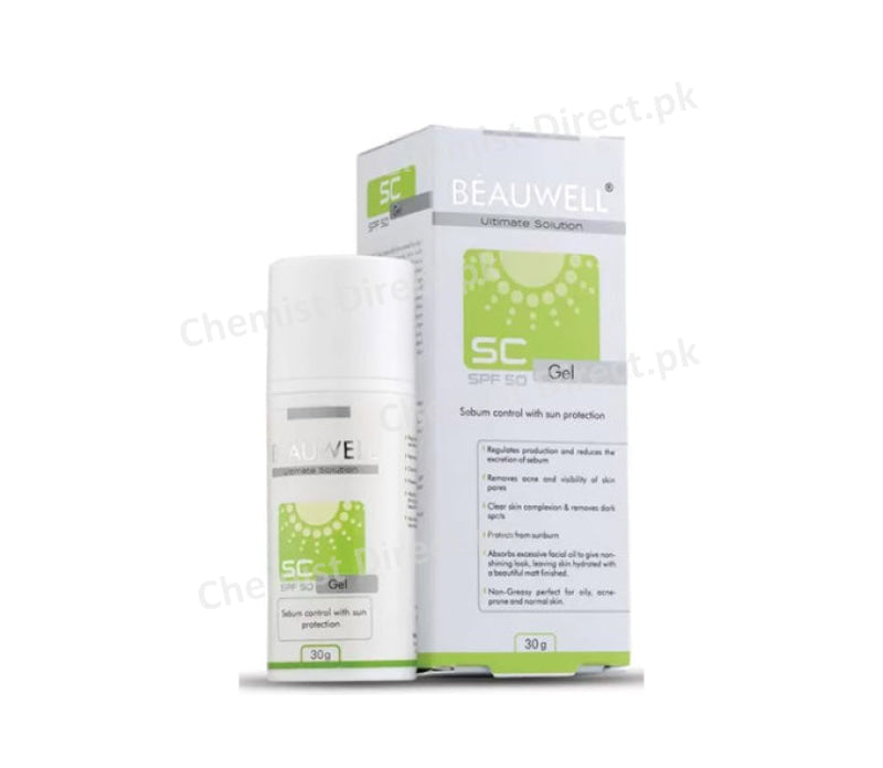 Beauwell Sc Gel Spf 50 Sunblock