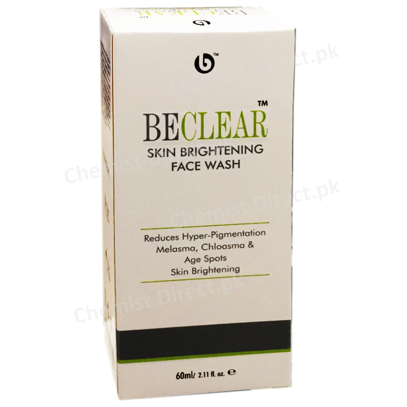 Beclear Skin Brightening Face Wash 60ml