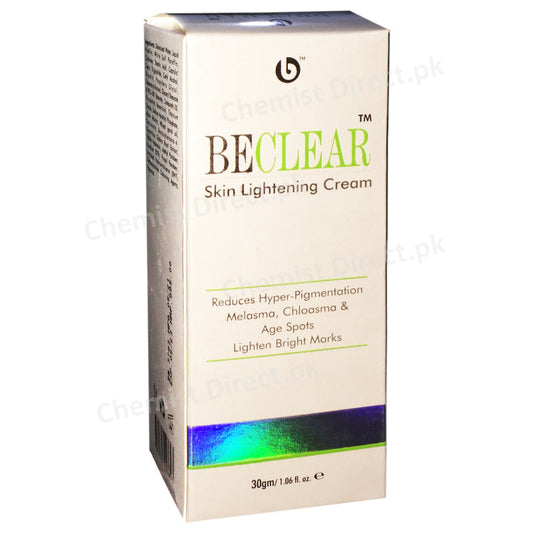 Beclear Skin Lightening Cream 30Gm Care