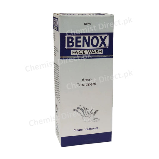Benox Face Wash 60ml Acne Treatment