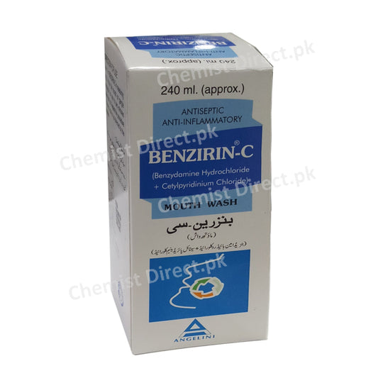 Benzirin-C Mouth Wash 240Ml Dental Care