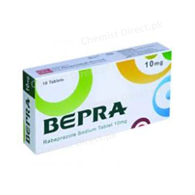 Bepra Tablet 10mg CCL Pharmaceuticals Anti Ulcerant Rabeprazole