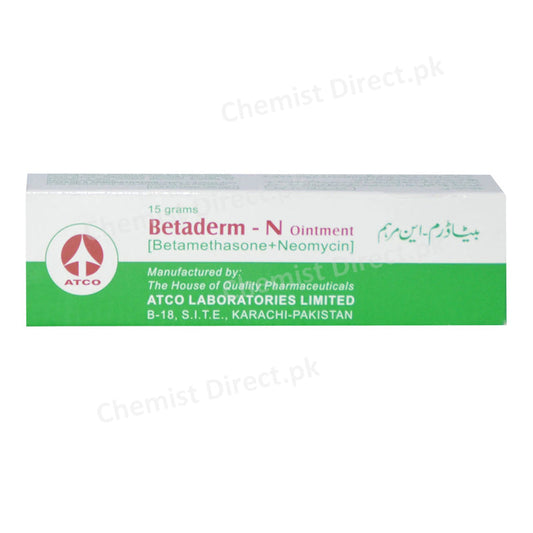 Betaderm N Ointment 15G ATCOLABORATORIES_PVT_LTD Corticosteroids_Anti-bacterial-Betamethasone Valerate_Neomycin Sulphate.jpg