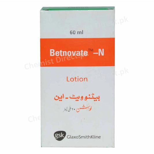 Betnovate N Lotion 60ml Glaxosmithkline Pakistan Limited-Corticosteroid_Anti-Bacterial-Neomycin 0.5_Betamethasone 0.1.jpg