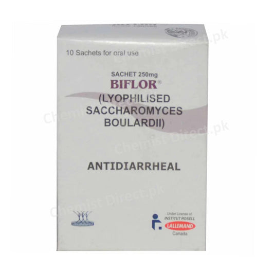 Biflor Sachet Hilton Pharma (Pvt) Ltd Anti Diarrheal Saccharomyces Boulardii