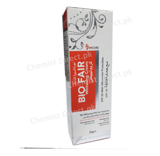 Bio Fair Whitening Cream Spf 30 Sunblock