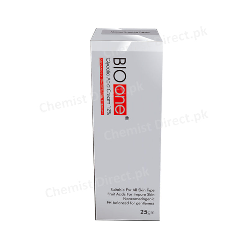 Bio One 12% Cream 25Gm Skin Care