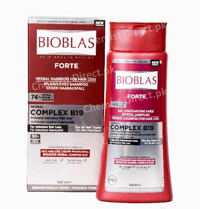 IOBLAS FORTE SHAMPOO 360ml Shampoo