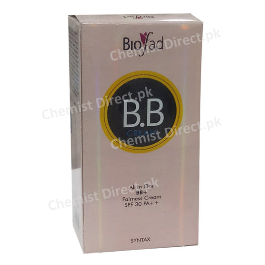 Biofad B.B Cream 30gm Syntax Pharma
