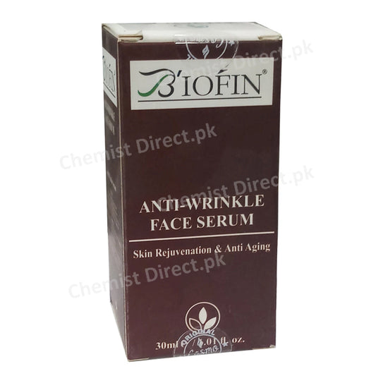 Biofin Anti-Wrinkle Face Serum 30ml