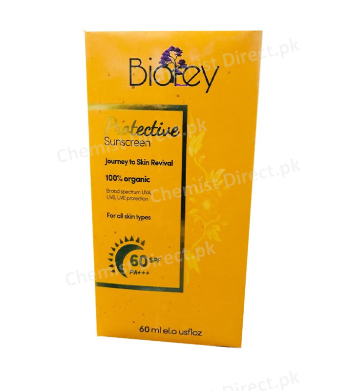 Bioley Protective Sunscreen Pa + + + 60 Sunblock