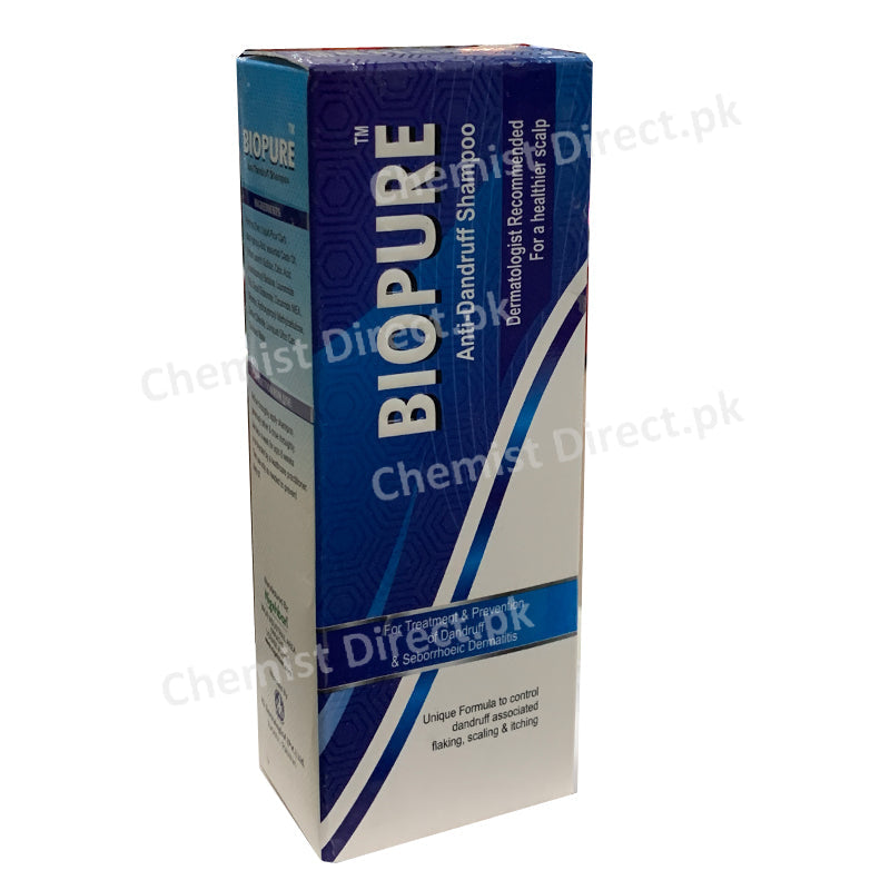 Biopure Anti Dandruff Shampoo 120Ml Hair Care