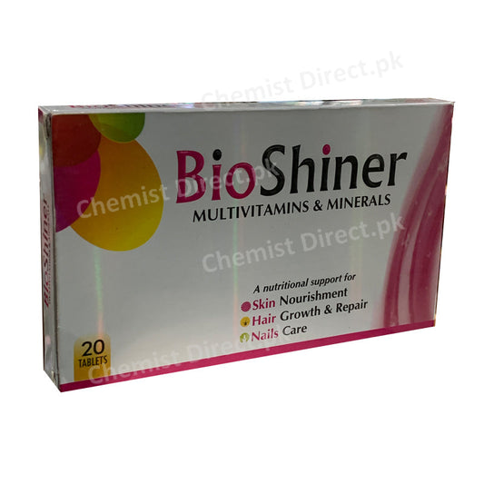 Bioshiner Multivamins &Amp; Minerals Tablets Medicine