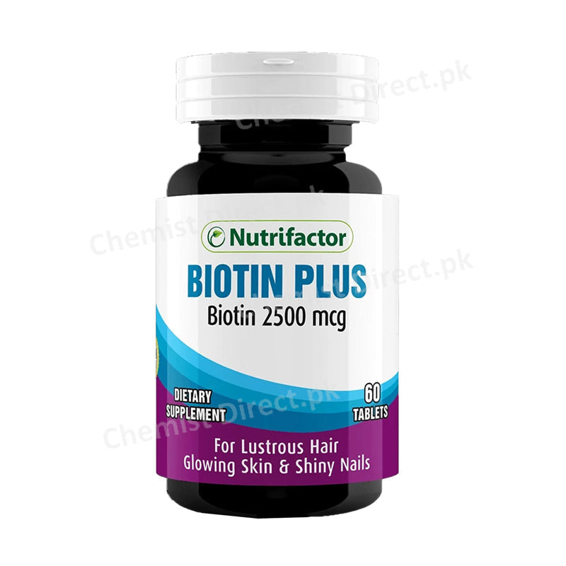 Biotin Plus Tablet Nutrifactor Nutritional Supplement