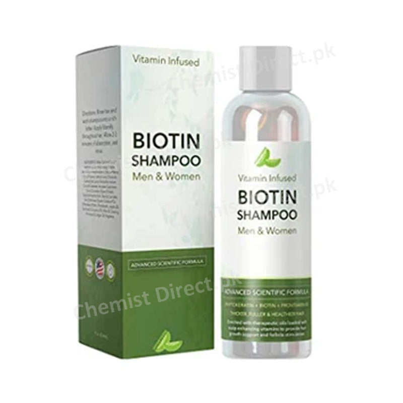 Biotin Shampoo 100ml Wise pharmacuticals  For Healty Smoth & Dandeuff Free Hair