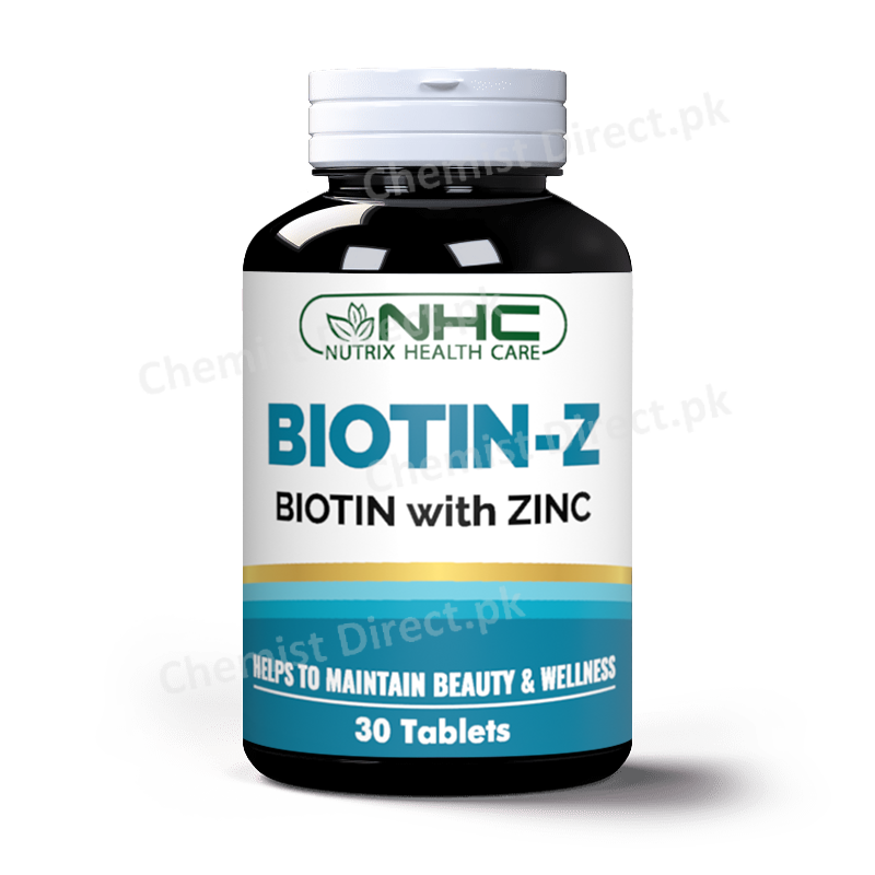 Biotin-Z Tablet 30 Tablets Medicine