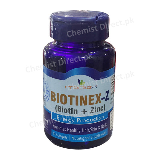 Biotinex-Z Biotin + Zinc Energy Production