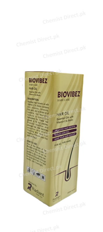 Biovibez Hair Care Hair Oil 120ml Hair Care Oil