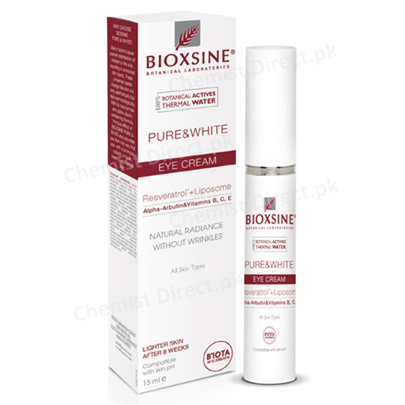 Bioxsine Pure And White Eye Cream Personal Care