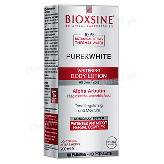 Bioxsine Pure And White Whitening Body Lotion Personal Care