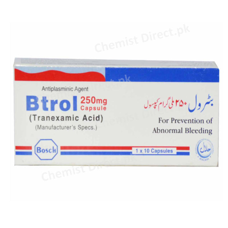 Btrol 250Mg Cap Medicine