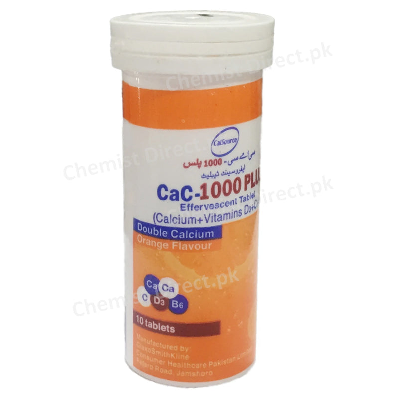 Cac1000 Plus Mango 10 Tab Talbelt GSK Consumer Healthcare Calcium Supplement CalciumLactate Gluconate1000mg Calciumcarbonate 327mg Vitamin C 500mg Vitamin D 3400IU Vitamin B 610mg jpg