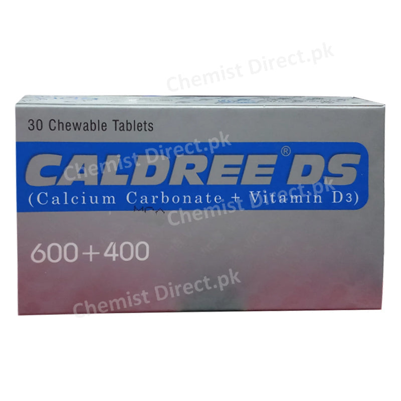 Caldree Ds Tab Tablet High QPHARMACEUTICALS-CalciumSupplement Calcium Carbonate Vitamin D 3 jpg