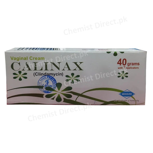 Calinax Vaginal Cream 40G MEDISUREPHARMACEUTICALS-ANTIBACTERIAL Clindamycin Phosphate jpg