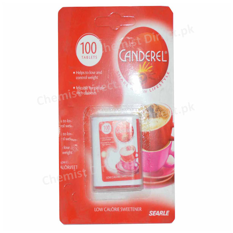 Canderel 100 Tab Tablet Searle Pakistan Ltd Sweetning Agent Aspartame jpg