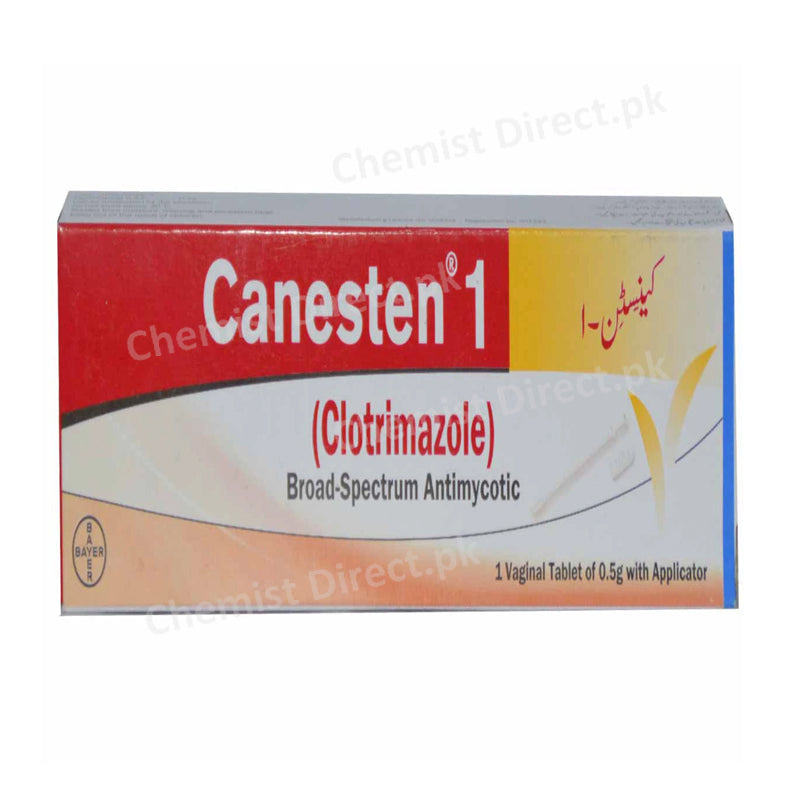 Canesten Vaginal Tablet 500mg Bayer Health Care Anti-Fungal Clotrimazole