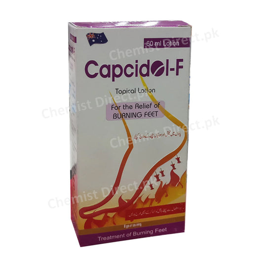 Capcidol-F Lotion 60ml Relief of Burning Feet