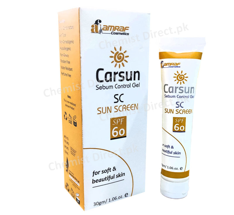 Carsun Sebum Control Gel Sc Gel