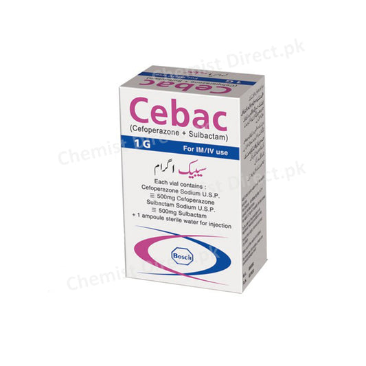 Cebac 1G Injection Medicine