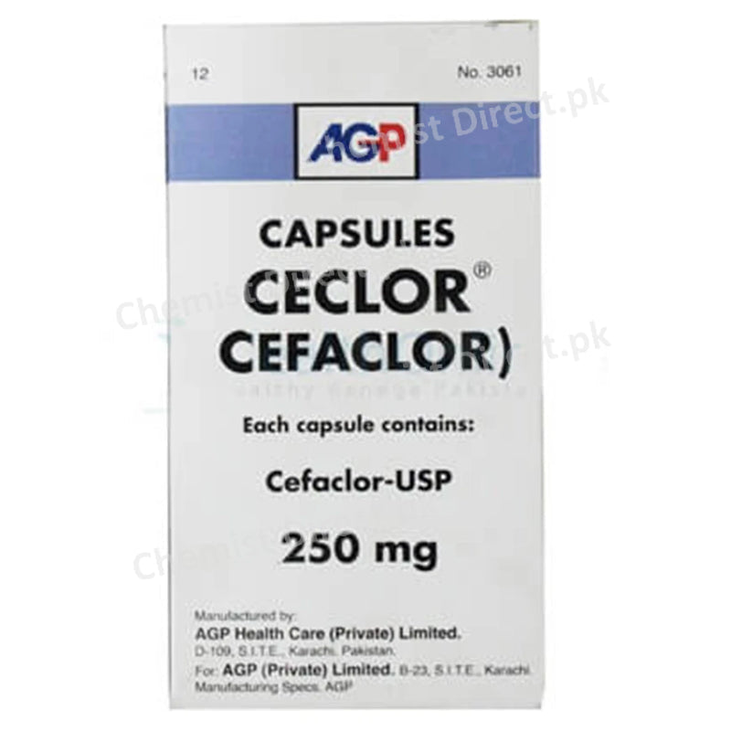 Ceclor  250mg Cap Capsules Cephalosporin Antibiotic Cefaclor Monohydrate jpg