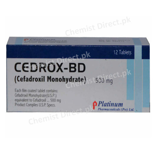 Cedrox BD 500mg Tab Tablet PlatinumPharmaceuticals_Pvt_Ltd EPHALOSPORI NANTIBIOTIC Cefadroxil jpg