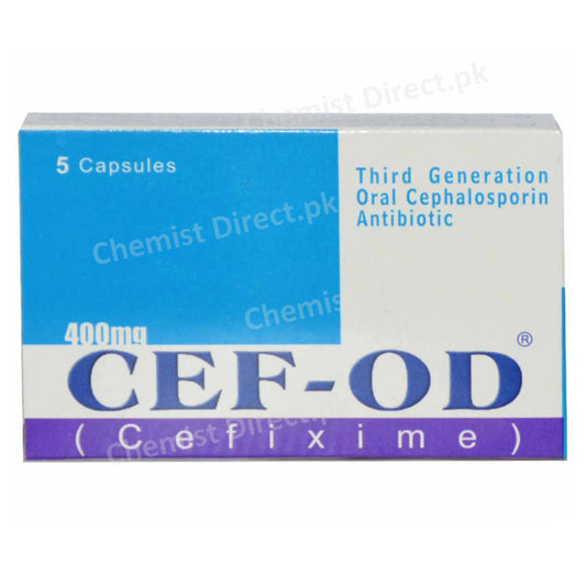 CEF OD 400mg cap Capsule CCL Pharmaceuticals Cephalospori Antibiotic Cefixime jpg