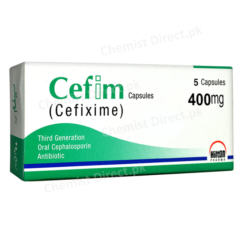 Cefim 400mg Cap Capsule Hilton Pharma_Pvt_Ltd Cephalosporin Antibiotic Cefixime jpg