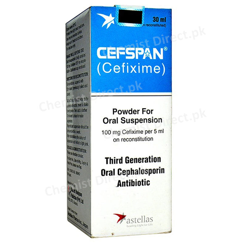 Cefspan 30ml Syp Syrup BARRET THODGSON PAKISTAN_PVT_LTD Cephalosporin Antibiotic Cefixime jpg