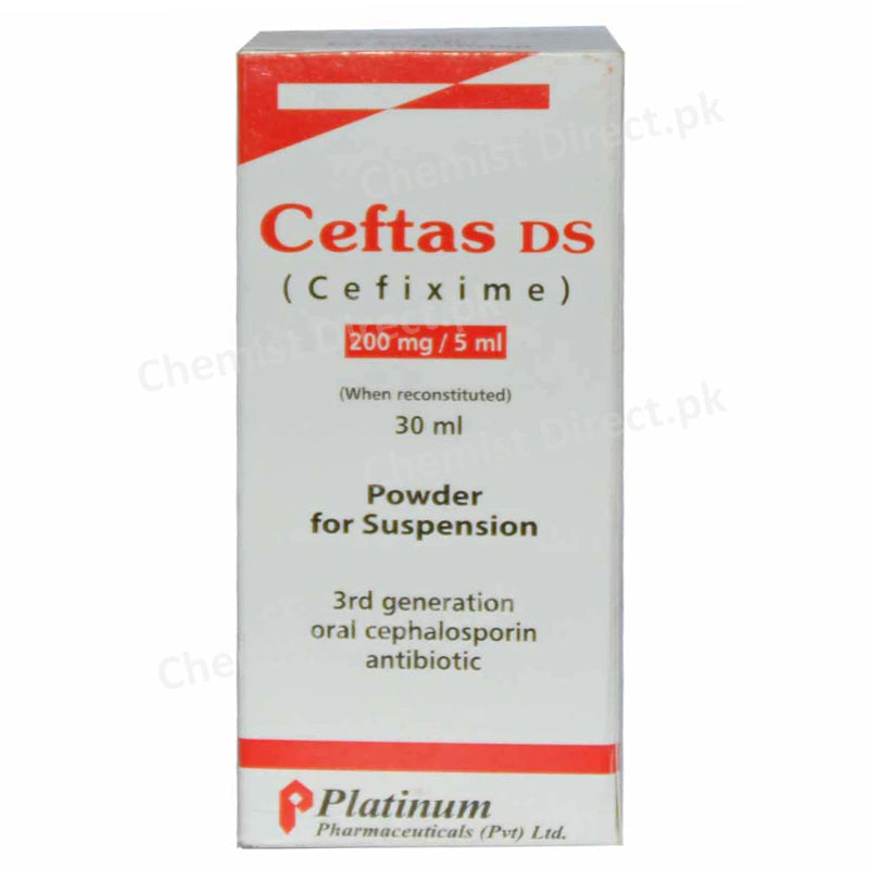 Ceftas DS Dry Susp 200mg 5ml 30ml Platinum Pharmaceuticals_Pvt_Ltd CEPHALOSPORIN ANTI BIOTIC Cefixime jpg