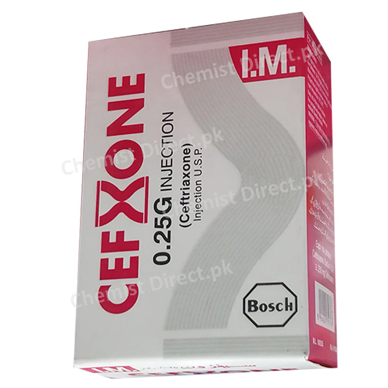     Cefxone IM Inj 0.25gm 1Vial Injection BOSCH PHARMACEUTICALS_PVT_LTD CEPHALOSPORIN ANT IBIOTIC Ceftriaxone jpg