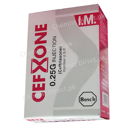     Cefxone IM Inj 0.25gm 1Vial Injection BOSCH PHARMACEUTICALS_PVT_LTD CEPHALOSPORIN ANT IBIOTIC Ceftriaxone jpg