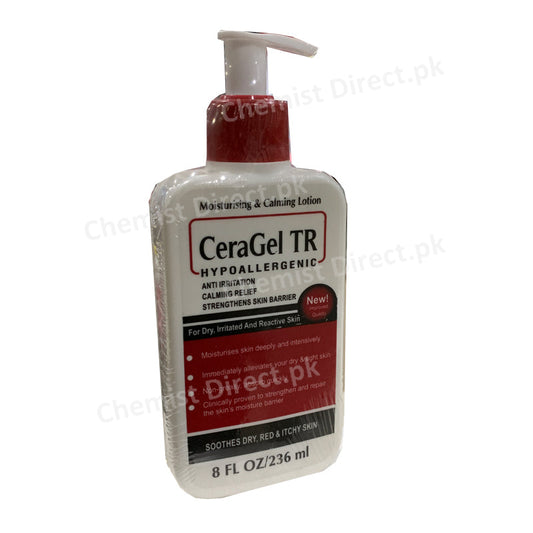 Ceragel Tr Moisturizing & Calming Lotion 236Ml Skin Care