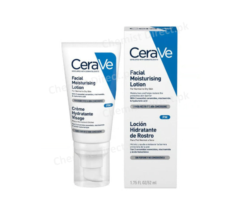 Cerave Facial Moisturising Lotion 52Ml Skin Care