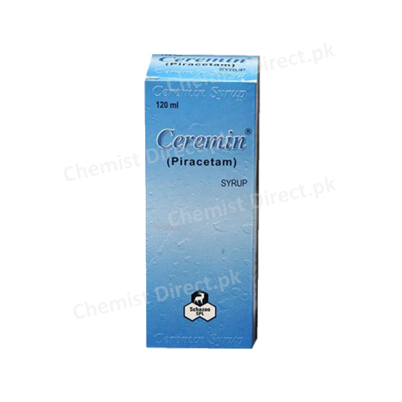 Ceremin Syrup 1g/5ml Schazoo Pharmaceuticals 120ml Nootropics Piracetam