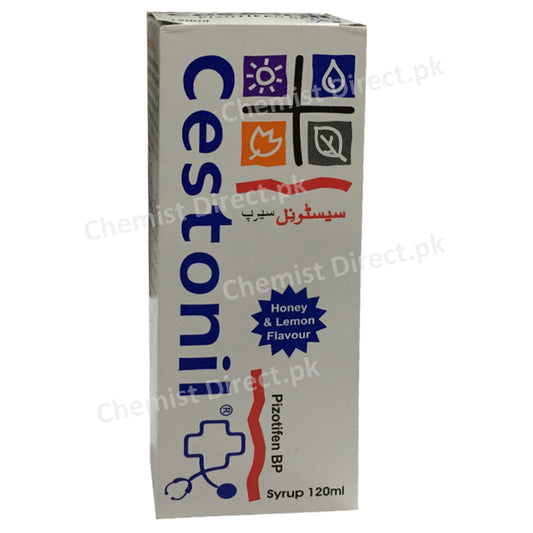 Cestonil Syrup Honey&Lemon Flavour 120ml Raazee Therapeutics