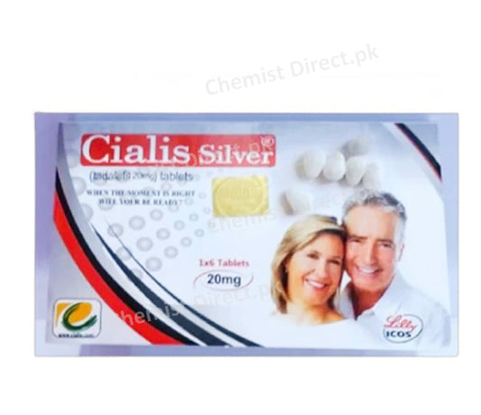 Cialis Silver Tablet 20mg Medicine
